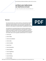 Cómo Utilizar Visual Basic para Aplicaciones (VBA) para Cambiar UserForms en Excel