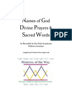 Holy & Divine Names of God