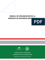 Manual de Organizacion de Seguridad Industrial