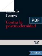 Contra La Posmodernidad Ernesto Castro Cordoba