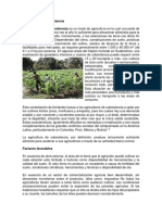 Agricultura de Subsistencia