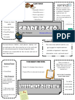 Grade 10 Geo Course Outline 18