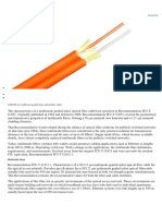 A 50125 Μm Multimode Graded Index Optical Fibre Cable