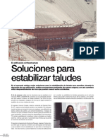 Soluciones para Estabilizar Taludes - Revista PDF