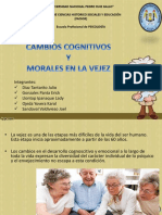 Cambios Cognitivos y Morales en La Vejez Diapositivas