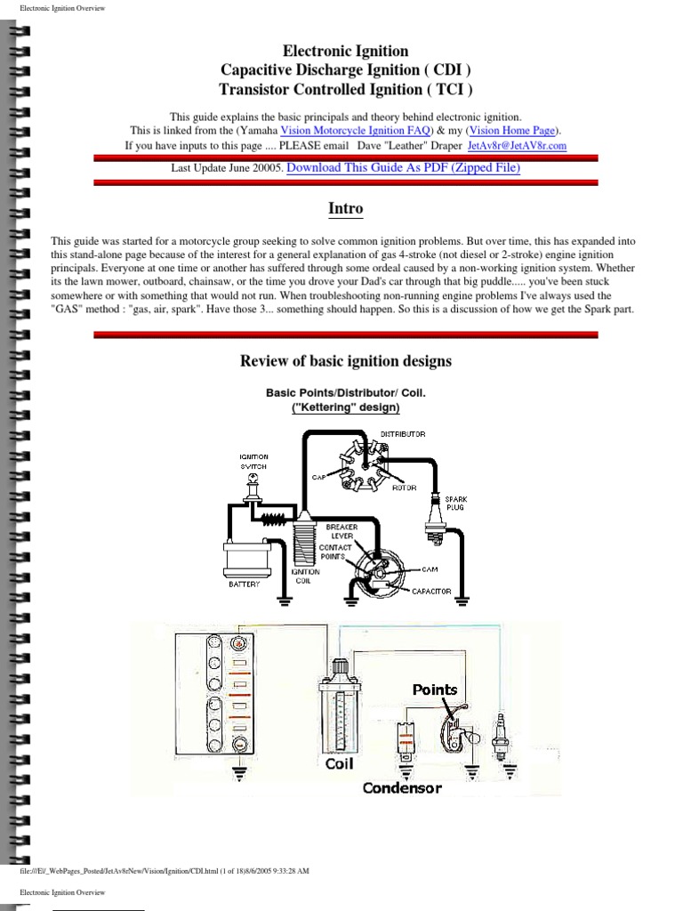 Cdi Ignition System Explained