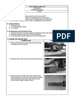 Job Sheet 2 (Spooring)