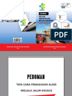 Pedoman Tata Cara Pemasukan Alkes & PKRT Melalui Jalur Khusus PDF