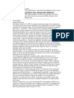 El 56% de Los Argentinos Tiene Antepasados Indígenas