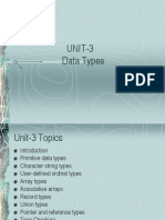 Unit-2 PPL Datatypes