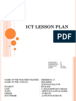 Ict Lesson Plan