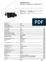 XB5AD912R1K: Product Data Sheet