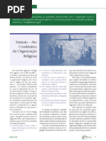 Artigo Organização Religiosa