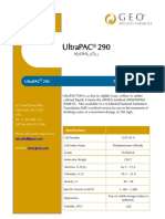 Ultrapac 290: Ultrapac 290 Technical Data Sheet