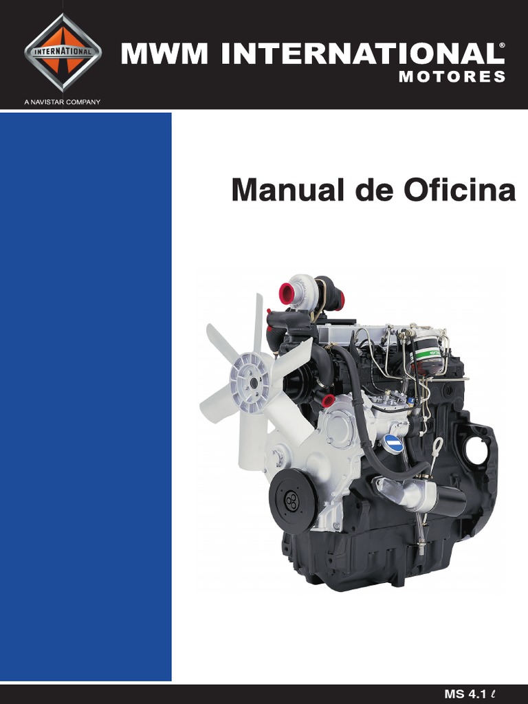 Manual de Oficina para Motores MWM MS 4.1 | PDF | Motores | Óleo de motor