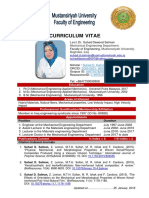 Suhad D. Salman (Curriculum Vitae) 