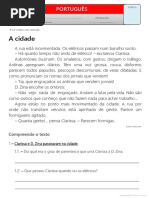 Texto - A Cidade
