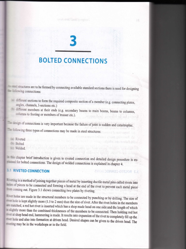 Connection PDF | PDF | Rivet | Screw