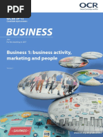 Business 1 Business Activity Marketing and People Candidate Style Answers