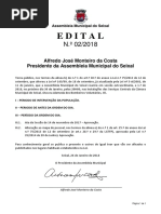 Ordem de Trabalhos e Documentação - 1 Sessão Extraordinária 2018 (30/01/2018) - Assembleia Municipal Do Seixal