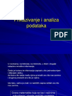 Prikazivanje I Analiza Podataka