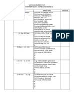 Jadual Guru Bertugas Perkhemahan Ubb 2016