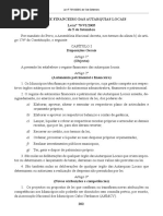 Regime Financeiro Das Autarquias Locais