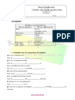 1.5 - Ficha de Trabalho - La Négation (2) - 2