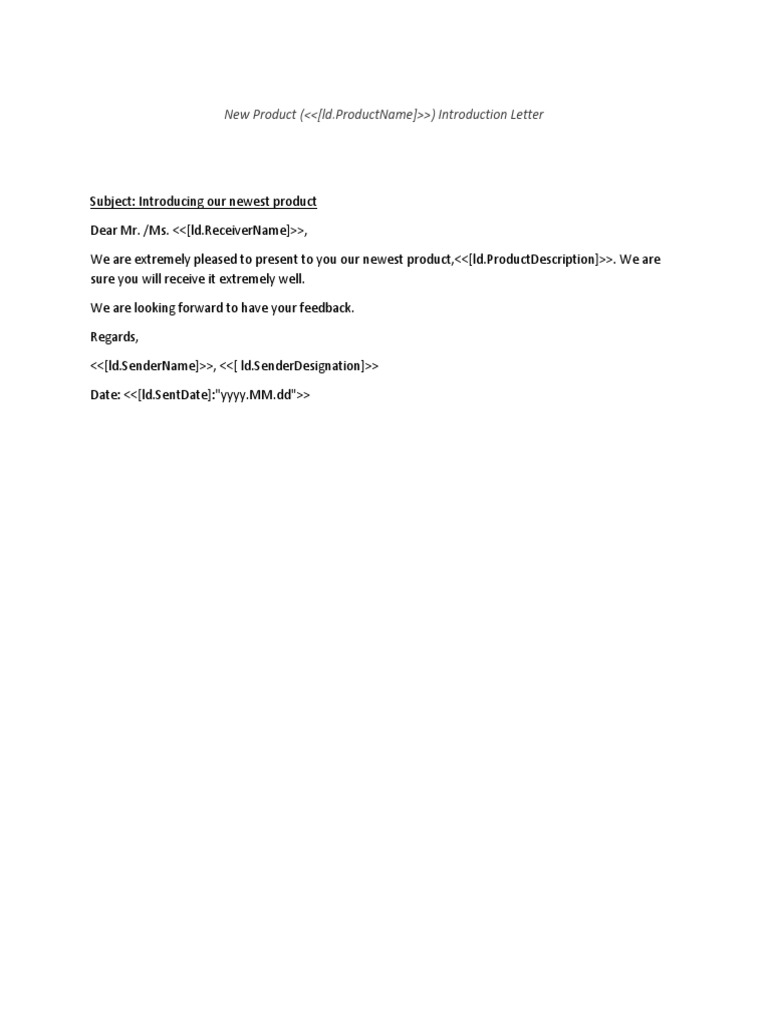 New Product Introduction | PDF