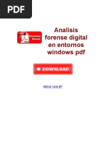 Analisis Forense Digital en Entornos Windows PDF