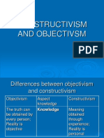 Constructivism and Objectivsm