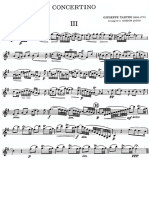 Tartini Clarinet Concertino Movt. 3