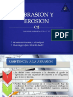 Abrasion, Erosion y Corrosion