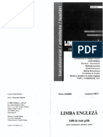 Limba Engleza 1600 de Teste Grila PDF