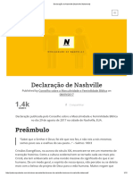 Declaração de Nashville (Nashville Statement)