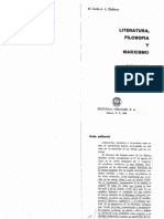 Gorki, Zhdanov. Literatura, Filosofia y Marxismo Discurso en El Primer Congreso