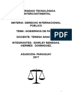Tp Derecho internacional público Los Gobiernos de Facto.doc