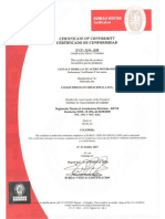 Certificado Cintas-Y Hebillas BAND-IT PDF