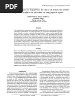 Impacto Psicológico No Diagnóstico Do Câncer de Mama - Um Estudo A Partir Dos Relatos de Pacientes em Um Grupo de Apoio