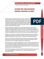 Tarea de Velocidad Percentil