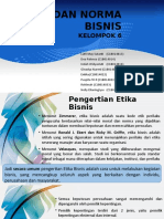 Kewirausahaan Etika Bisnis