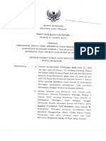 Perbup No. 1 Tahun 2018 Tentang Perubh Kedua Tarif Retribusi Pada Perda Kab. Wonogiri No. 1 TH 2012 TTG Retribusi Jasa Umum Di Kab. Wonogiri