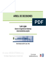 Arbol de Decisiones Luis Alberto Lujan Campos