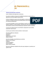 Contabilidad Depreciación y Amortización