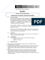 Concurso de historieta sobre tradiciones peruanas de Ricardo Palma