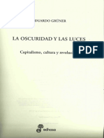 Eduardo GRUNER - La Oscuridad y Las Luces. Introduccion