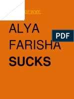 A Book of Why:: Alya Farisha