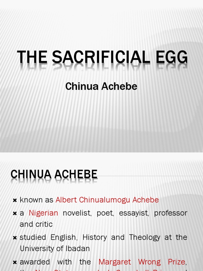 The Sacrificial Egg Download Free PDF Religion And Belief