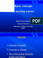 Basic Concept of Nursing
