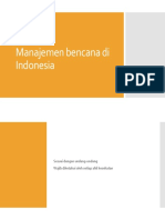 Manajemen Bencana Di Indonesia